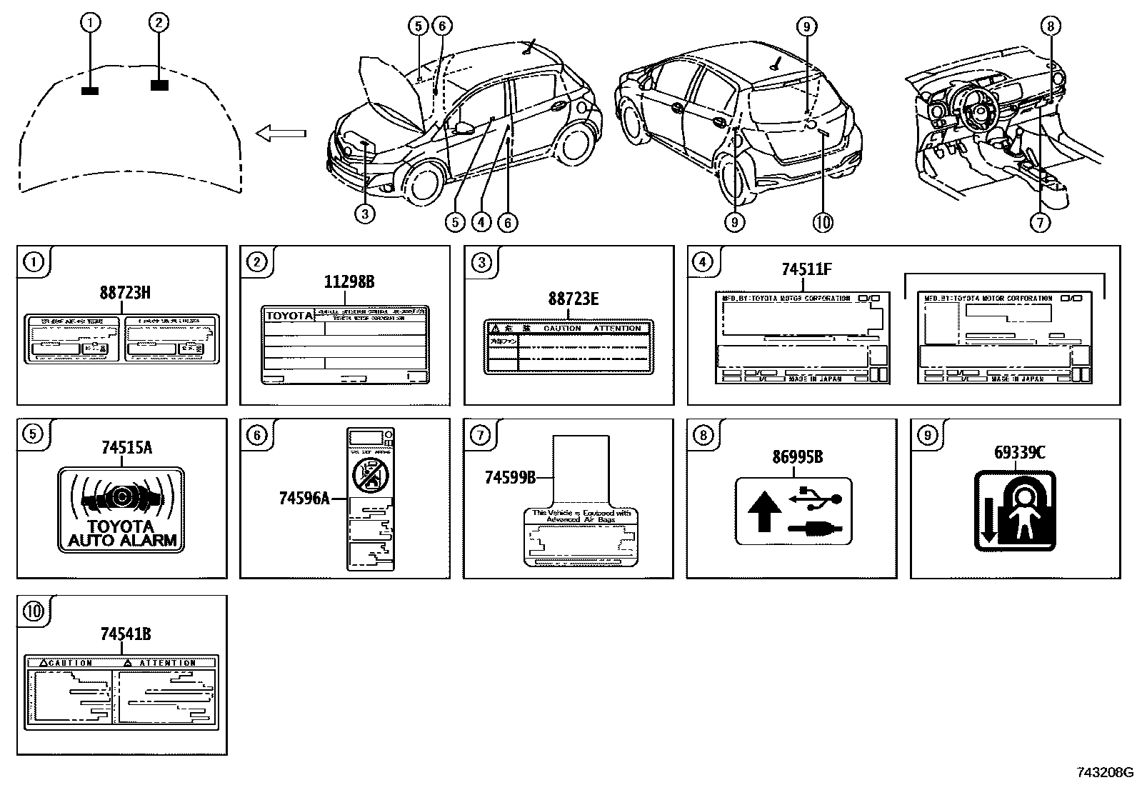 Parts diagram