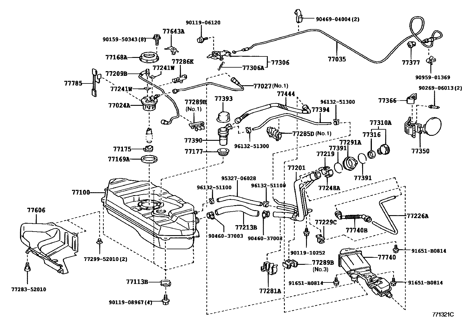 Parts diagram