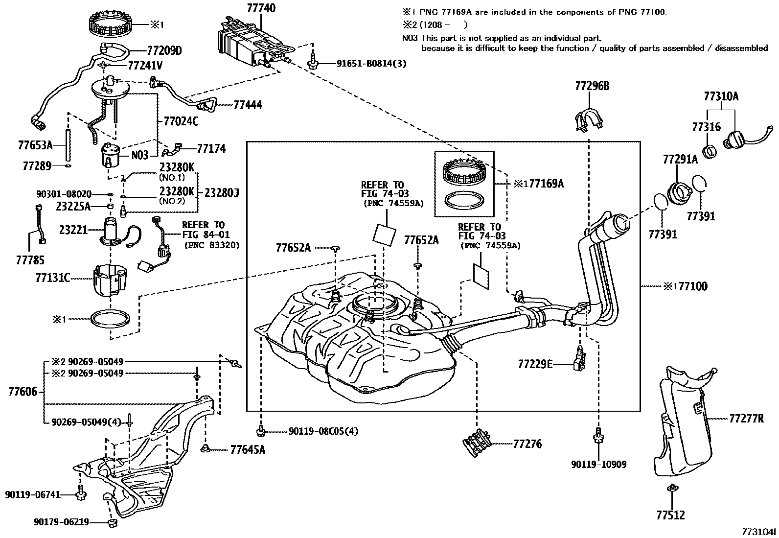 Parts diagram
