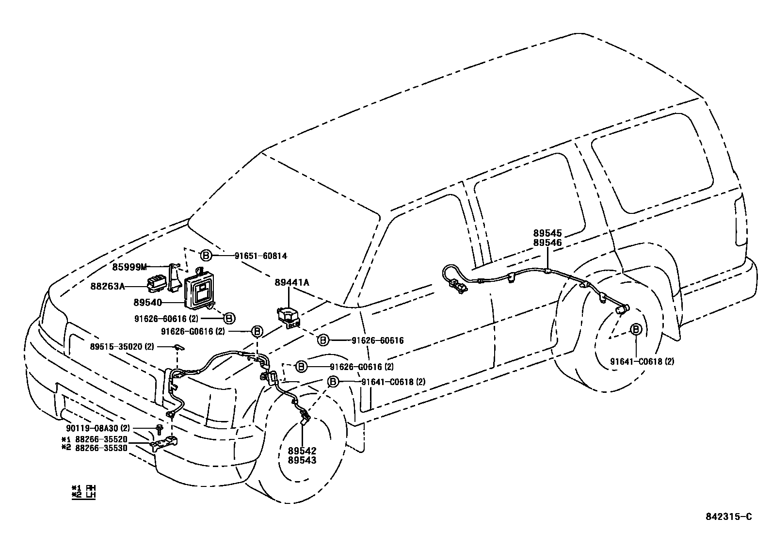 Parts diagram