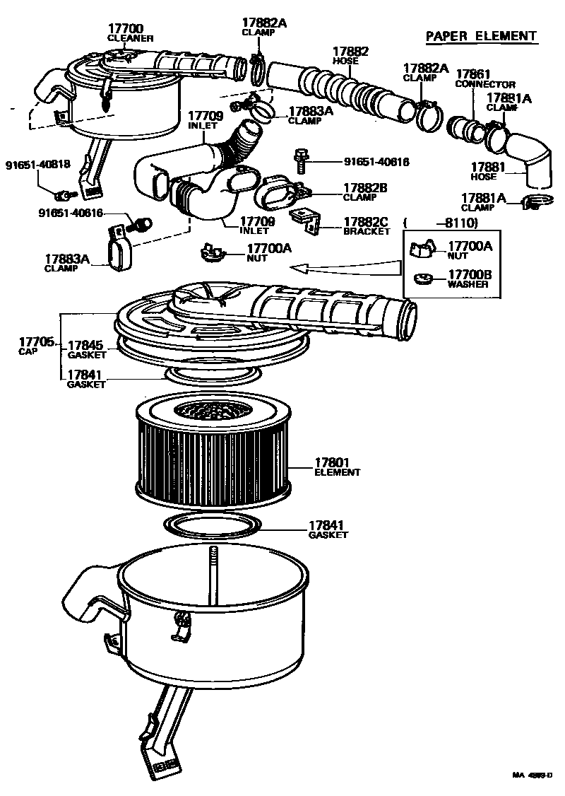 Parts diagram