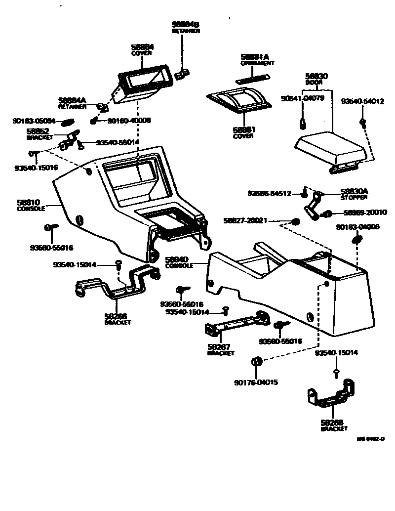 Parts diagram