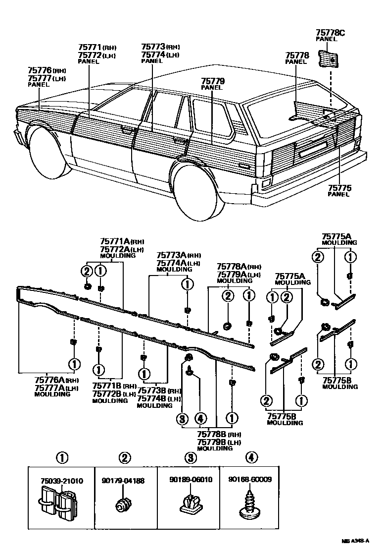 Parts diagram