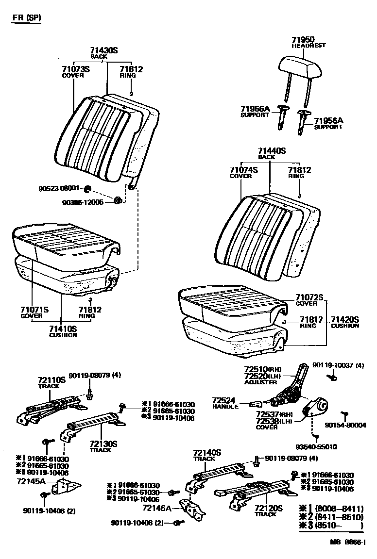 Parts diagram