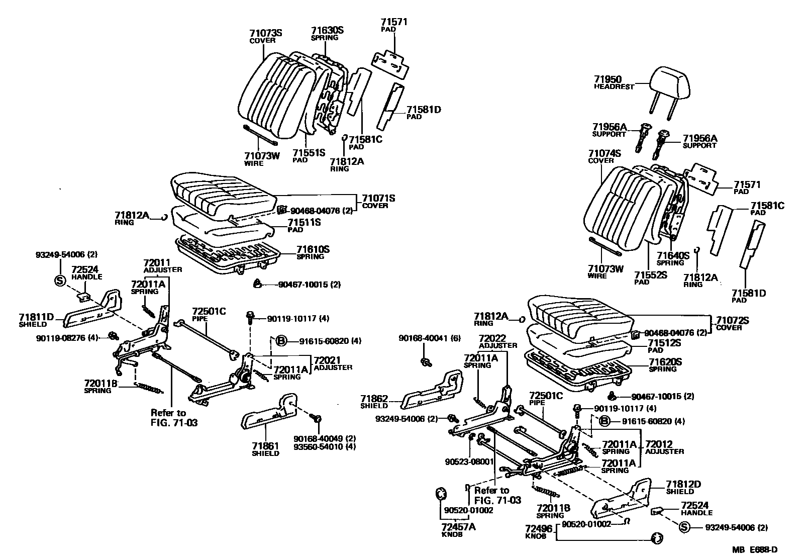 Parts diagram