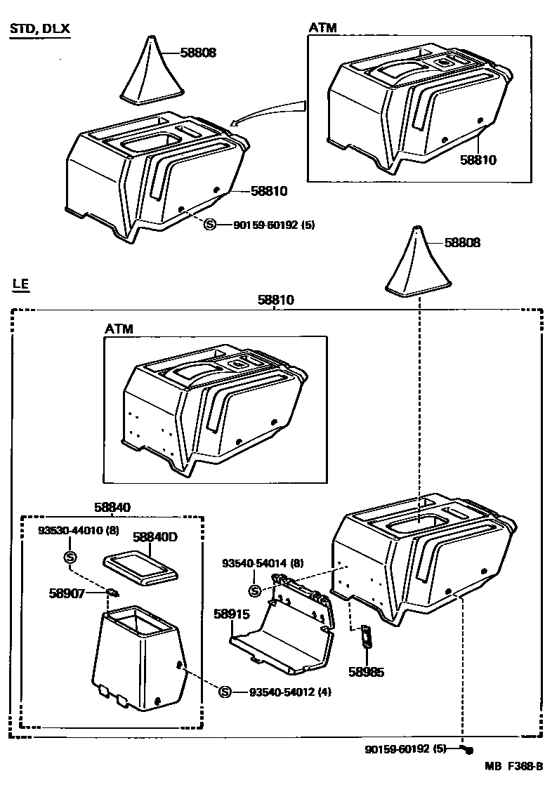 Parts diagram