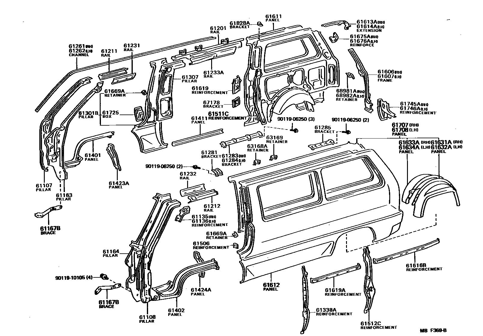 Parts diagram
