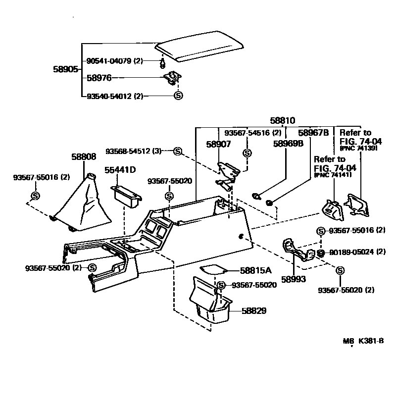 Parts diagram