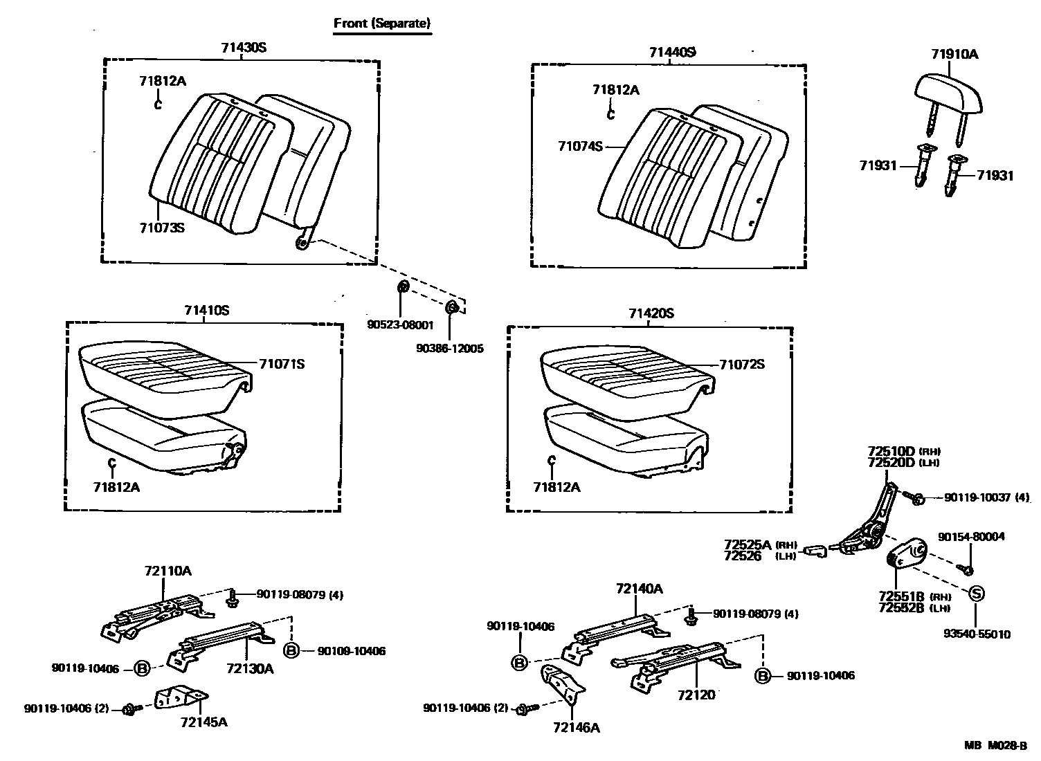 Parts diagram