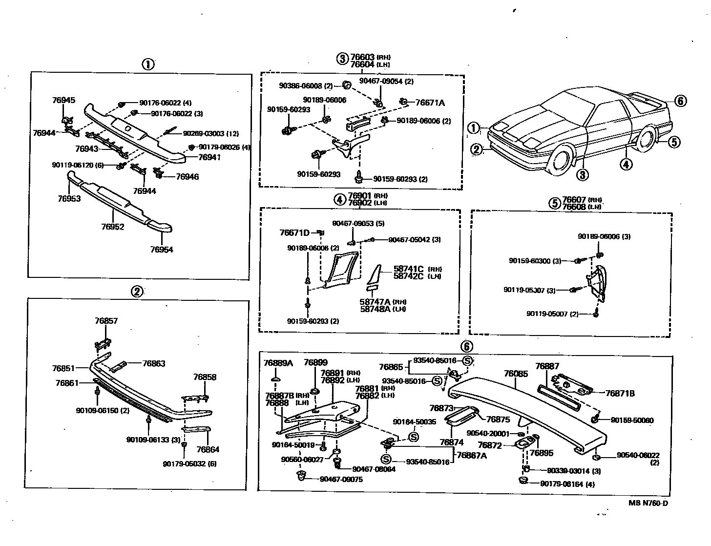 Parts diagram
