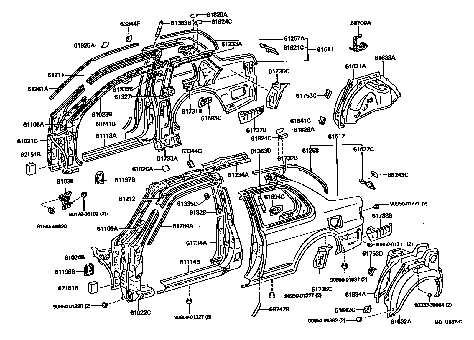 Parts diagram