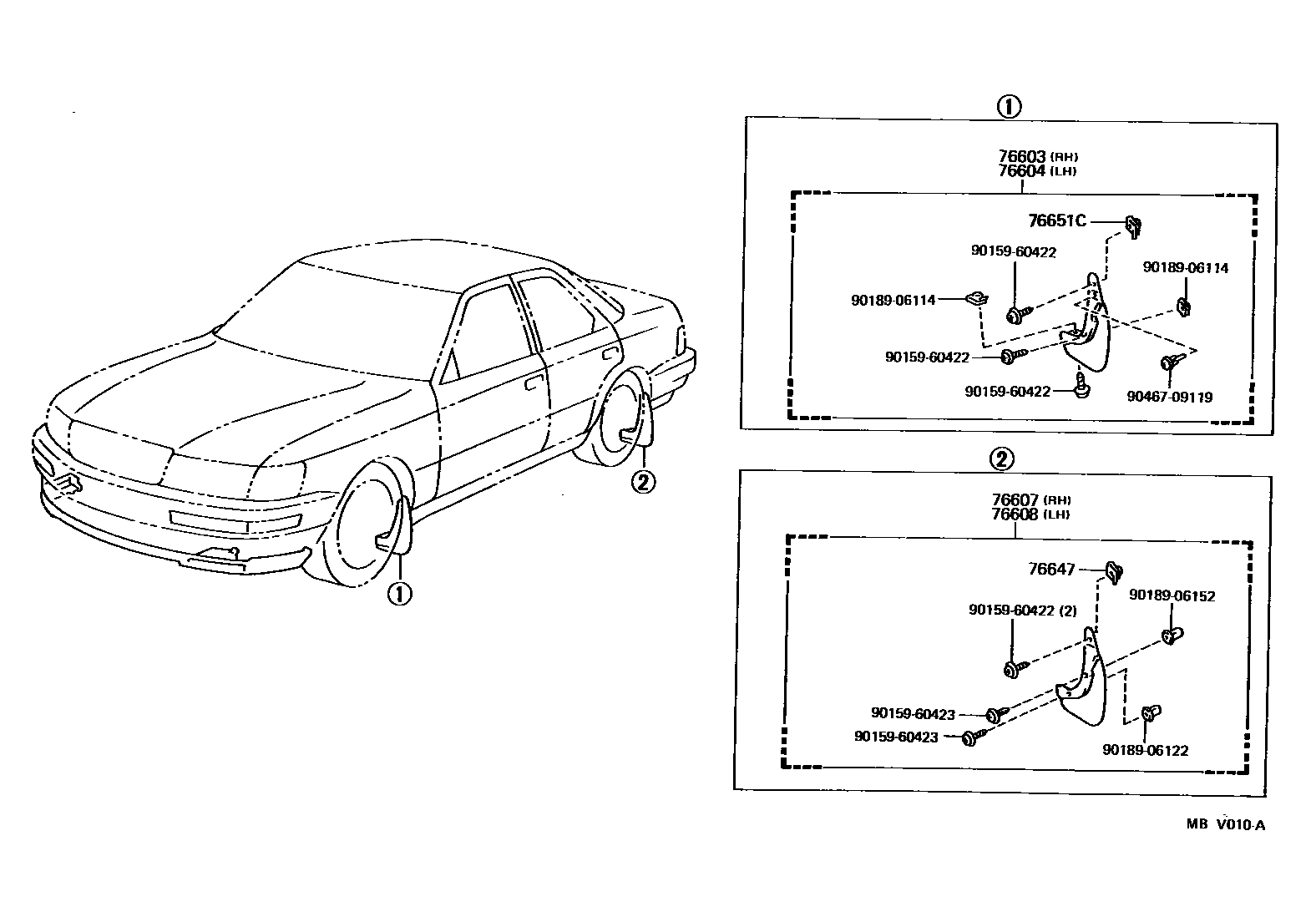 Parts diagram
