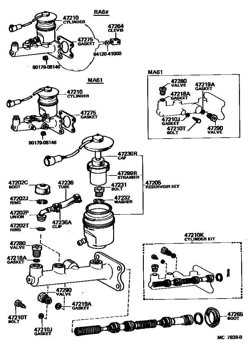 Parts diagram