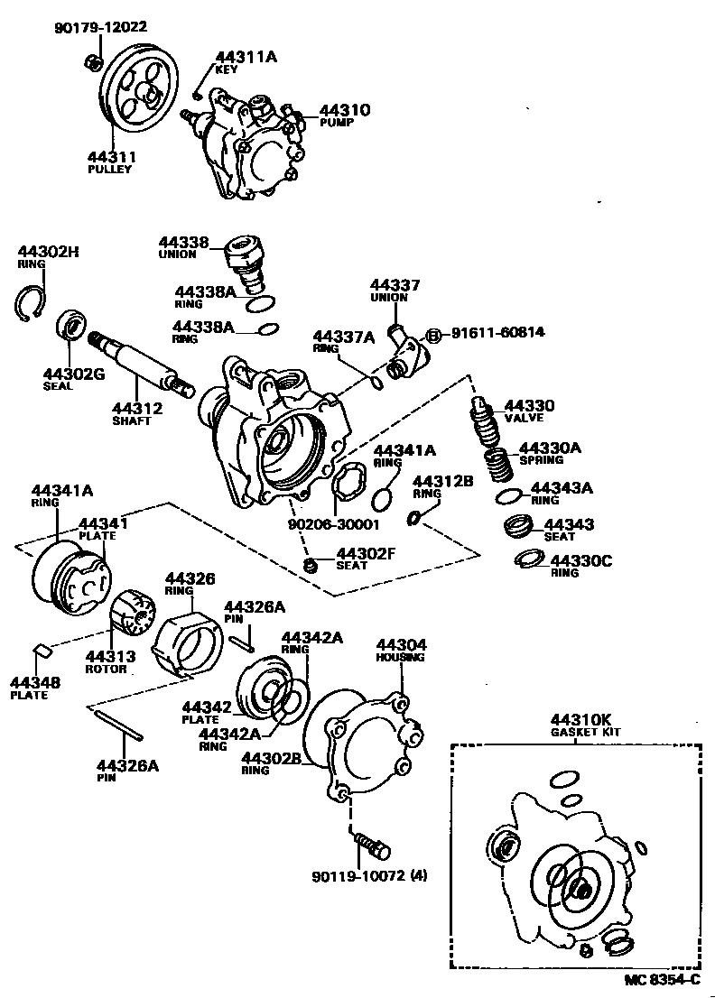 Parts diagram