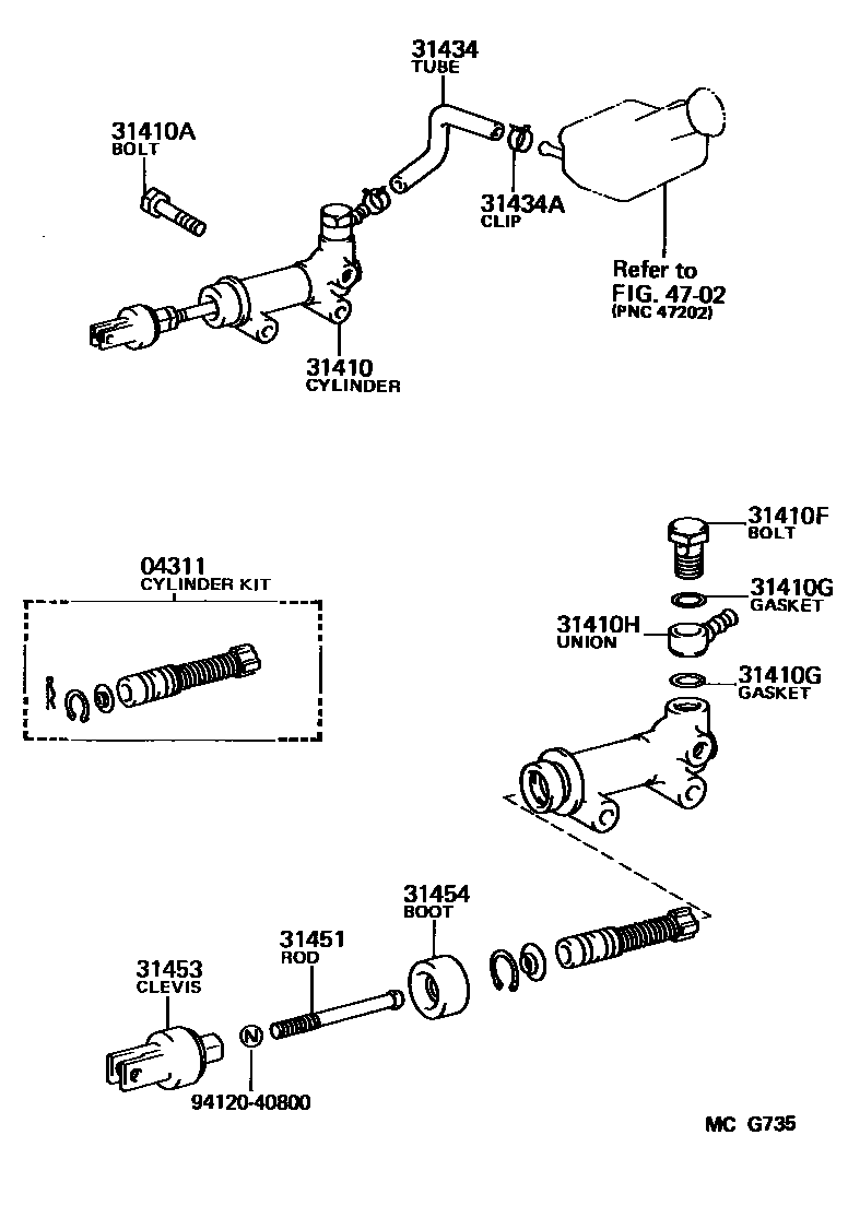 Parts diagram