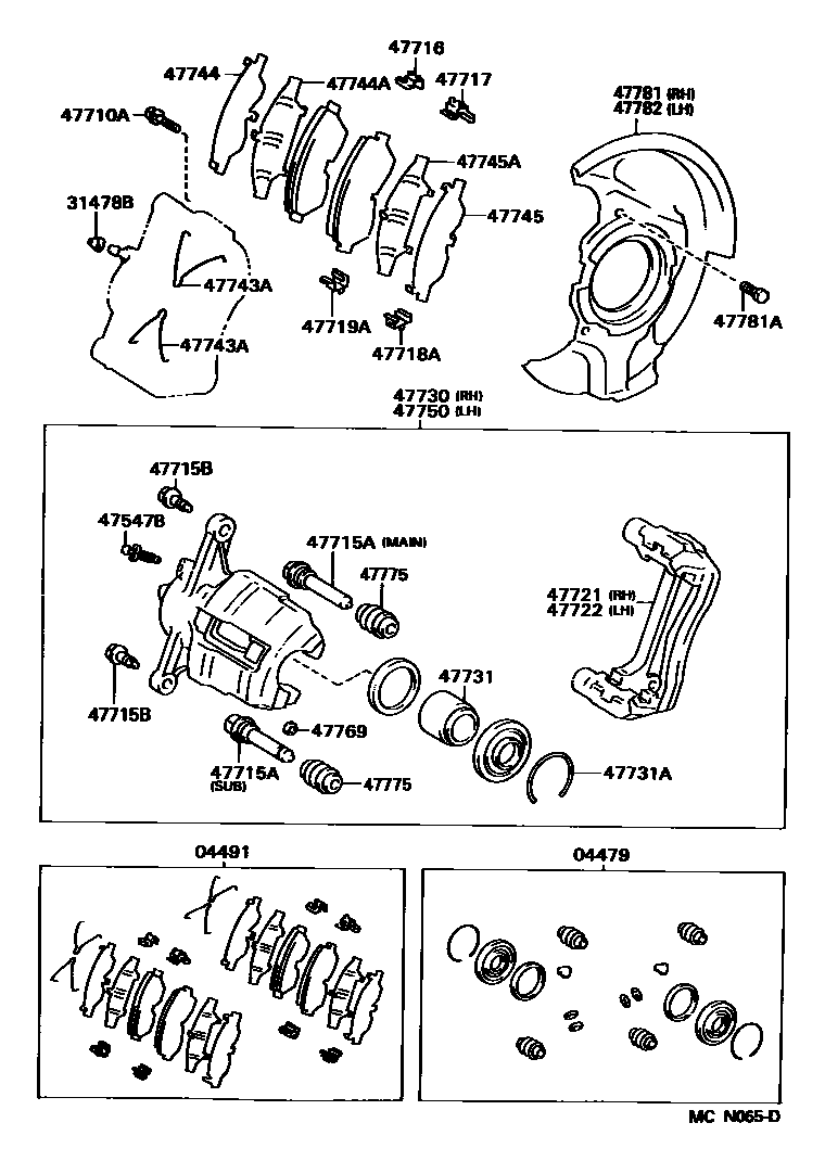 Parts diagram