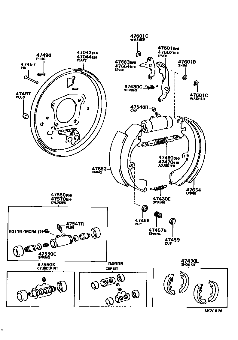 Parts diagram