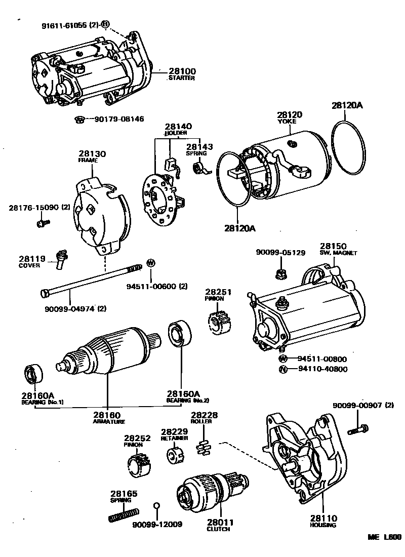 Parts diagram