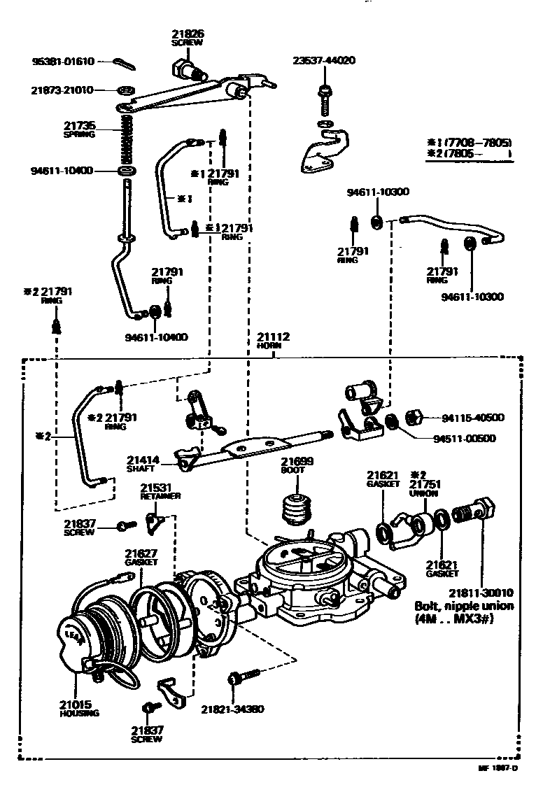 Parts diagram