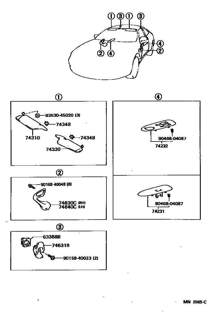 Parts diagram